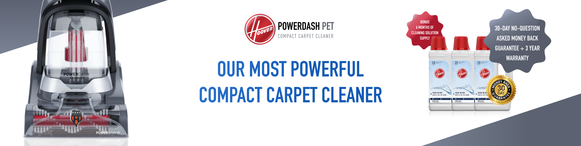 Hoover PowerDash <br/>Compact Carpet Washer