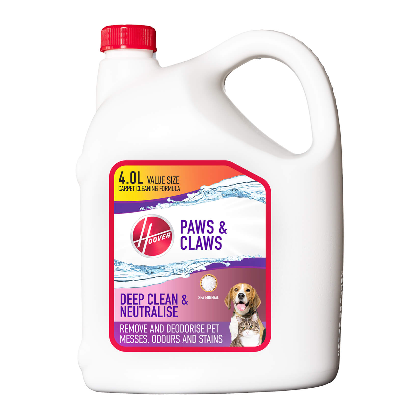 Hoover Paws & Claws Cleaning Solution 4L