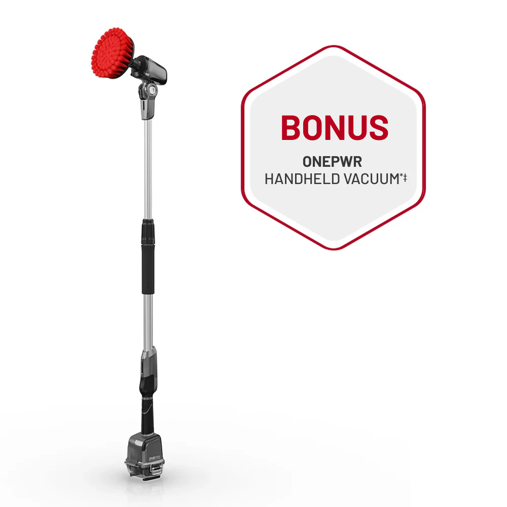 ONEPWR Telescopic Cordless Scrubber